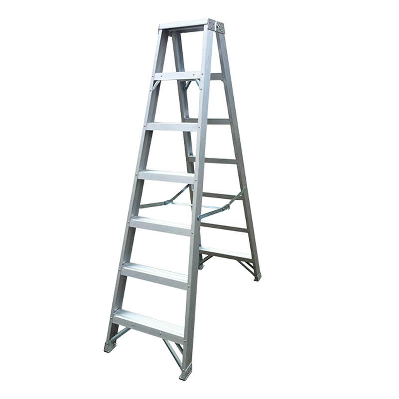 280mm Step Rise  Heavy Duty  Double sides Aluminium Step ladder
