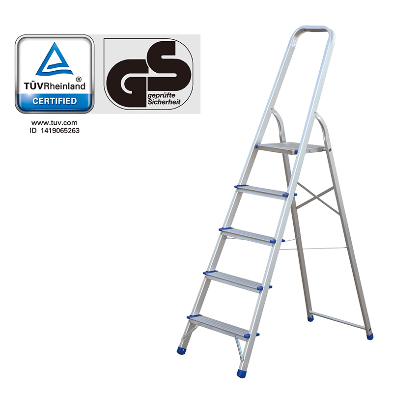  TUV/GS Folding Step Ladder Aluminium 3 -8 Step Safety Non-Slip Step Household  